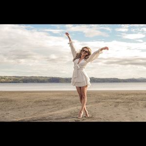 White dress